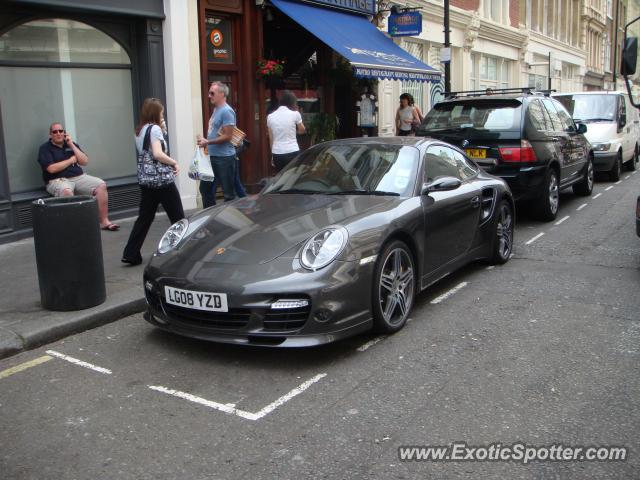 Porsche 911 Turbo spotted in London, United Kingdom