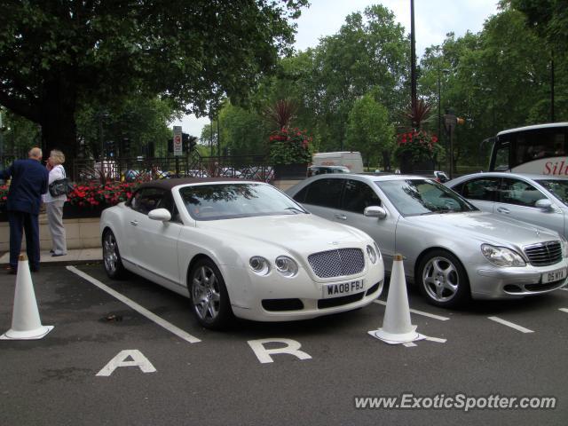 Bentley Continental spotted in London, United Kingdom