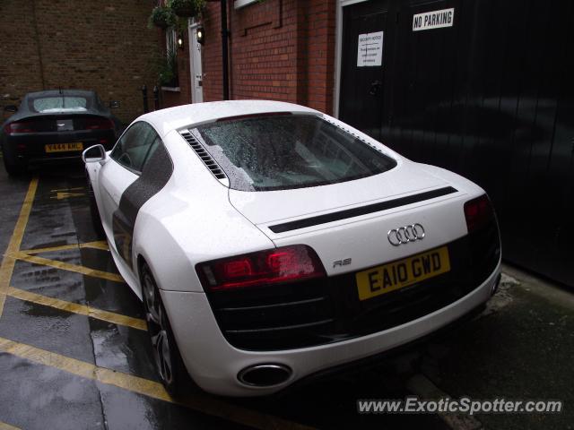 Audi R8 spotted in London, United Kingdom