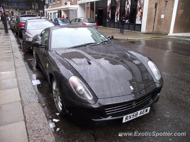 Ferrari 599GTB spotted in London, United Kingdom