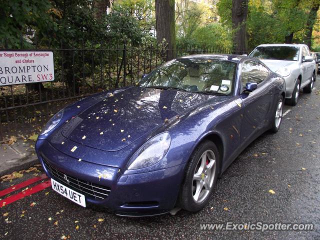 Ferrari 612 spotted in London, United Kingdom