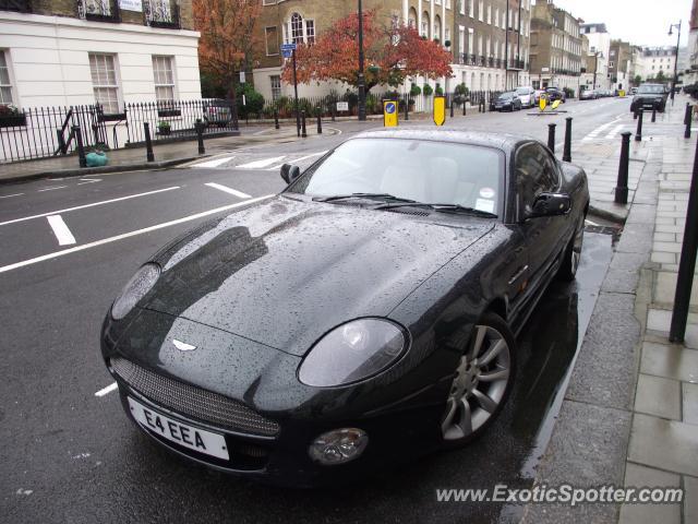 Aston Martin DB7 spotted in London, United Kingdom