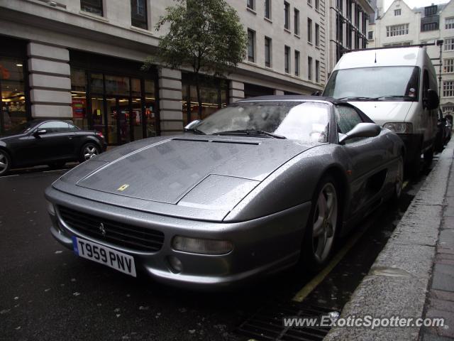 Ferrari F355 spotted in London, United Kingdom