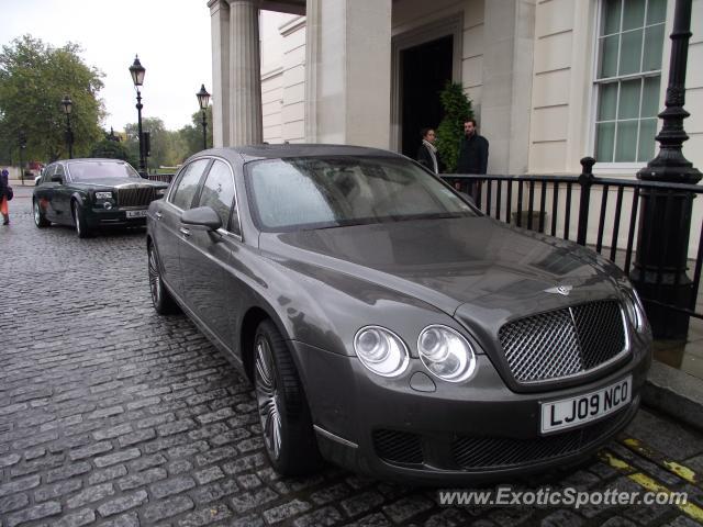 Bentley Continental spotted in London, United Kingdom