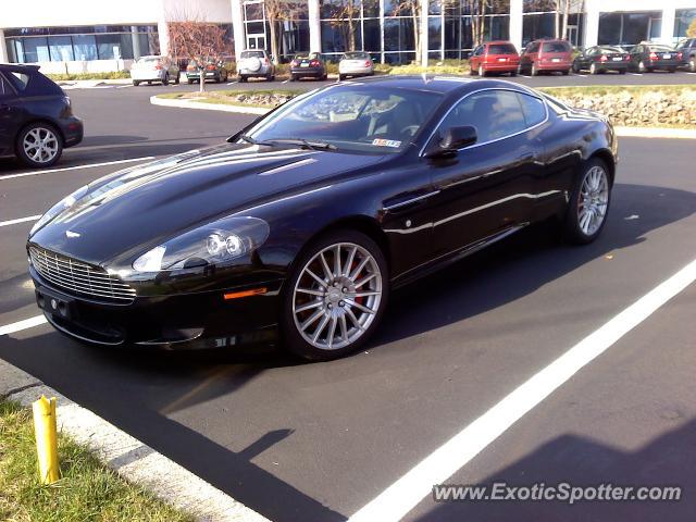 Aston Martin DB9 spotted in Lionville, Pennsylvania