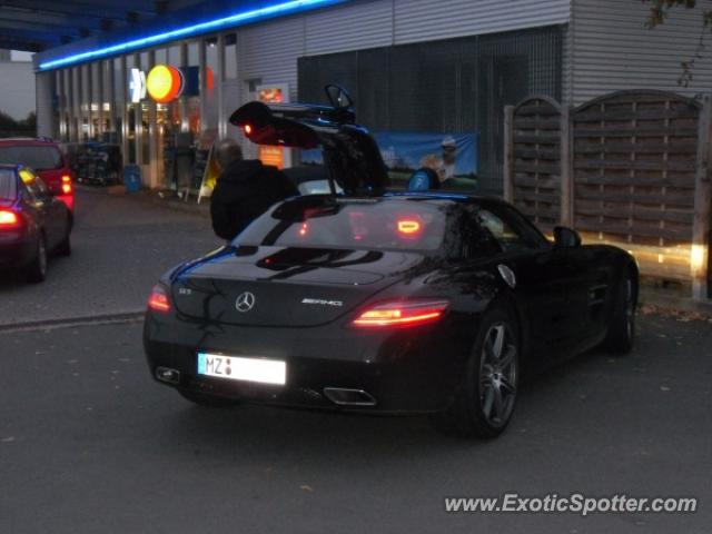 Mercedes SLS AMG spotted in Ingelheim, Germany