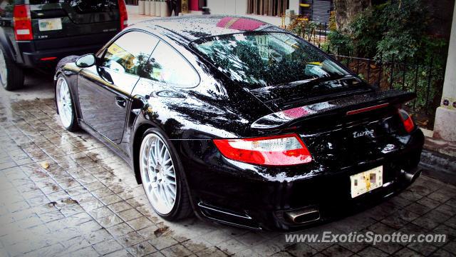 Porsche 911 Turbo spotted in DF, Mexico