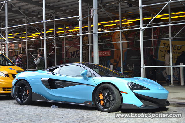 Mclaren 600LT spotted in Manhattan, New York