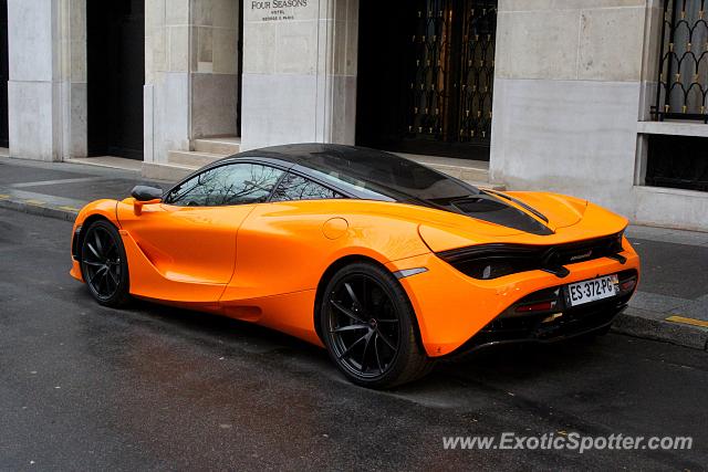 Mclaren 720S spotted in Paris, France