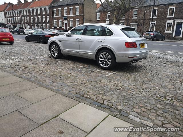 Bentley Bentayga spotted in Yarm, United Kingdom