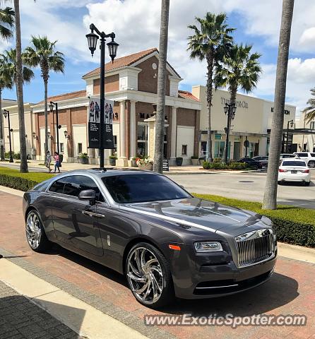 Rolls-Royce Wraith spotted in Jacksonville, Florida