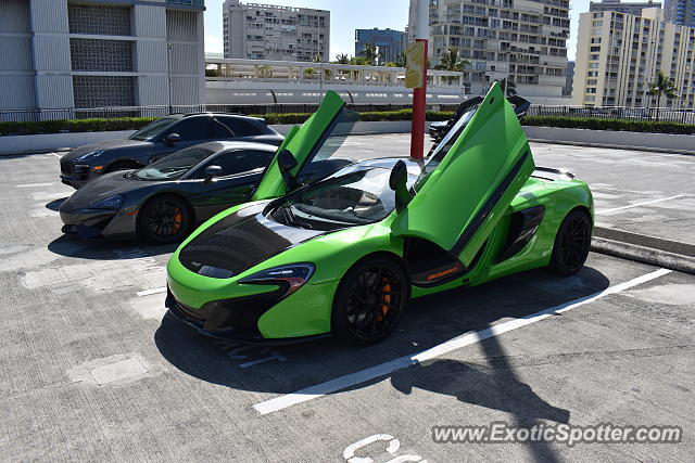 Mclaren 650S spotted in Honolulu, Hawaii