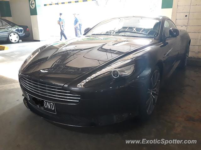 Aston Martin DB9 spotted in Jakarta, Indonesia