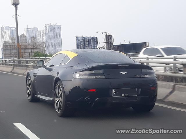 Aston Martin Vantage spotted in Jakarta, Indonesia