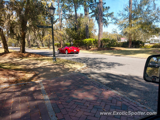 Ferrari 458 Italia spotted in Bluffton, South Carolina