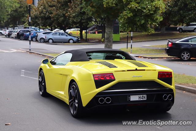 Lamborghini Gallardo spotted in Auckland, New Zealand