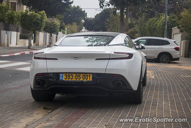 Aston Martin DB11 spotted in Herzliya, Israel