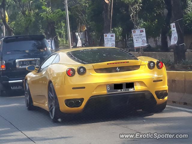 Ferrari F430 spotted in Jakarta, Indonesia