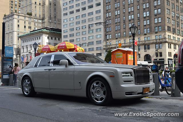 Rolls-Royce Phantom spotted in Manhattan, New York