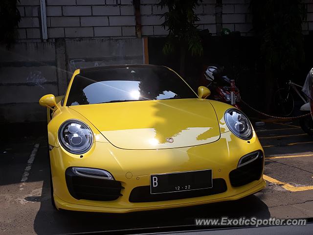 Porsche 911 Turbo spotted in Jakarta, Indonesia