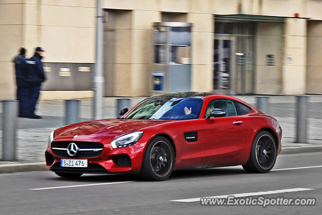 Mercedes AMG GT spotted in Berlin, Germany