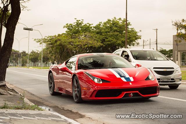 Ferrari 458 Italia spotted in São Paulo, SP, Brazil