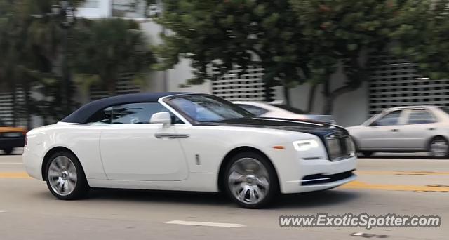 Rolls-Royce Dawn spotted in Miami beach, Florida