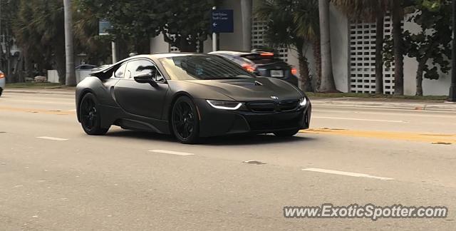 BMW I8 spotted in Miami Beach, Florida