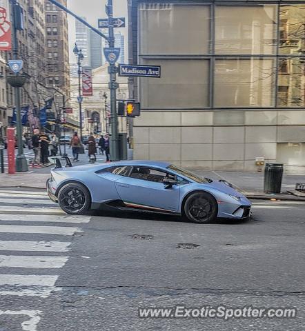 Lamborghini Huracan spotted in Manhattan, New York