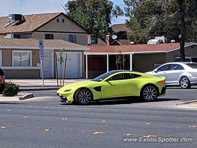 Aston Martin Vantage spotted in Las Vegas, Nevada