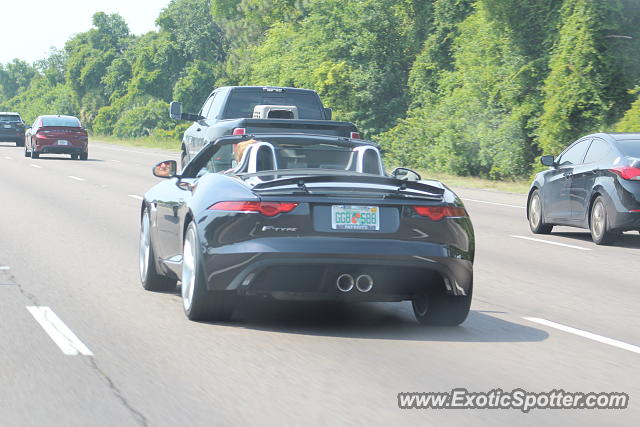 Jaguar F-Type spotted in Riverview, Florida