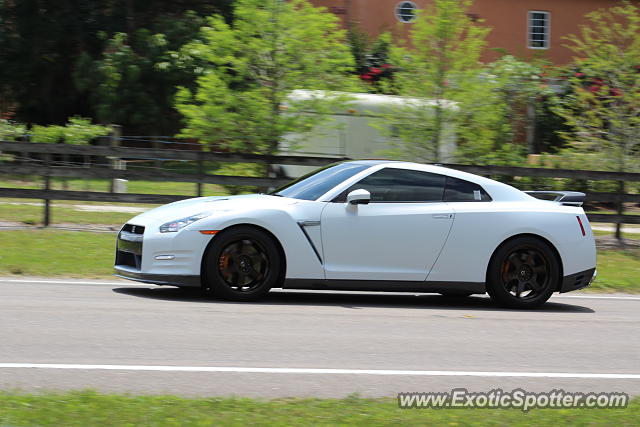 Nissan GT-R spotted in Rural Bradenton, Florida