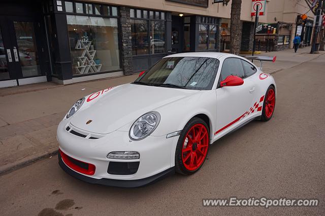 Porsche 911 GT3 spotted in Edmonton, Canada