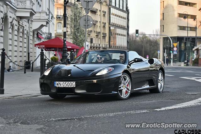 Ferrari F430 spotted in Warsaw, Poland