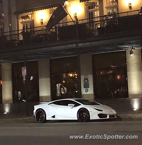 Lamborghini Huracan spotted in Austin, Texas