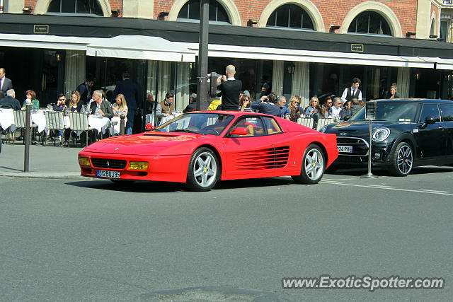 Ferrari Testarossa spotted in Paris, France