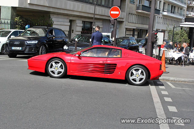 Ferrari Testarossa spotted in Paris, France
