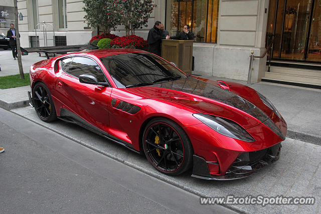 Ferrari 812 Superfast spotted in Paris, France