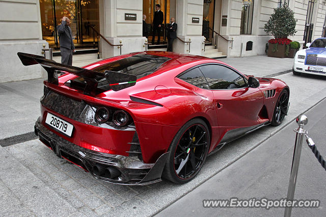 Ferrari 812 Superfast spotted in Paris, France