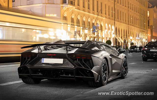 Lamborghini Aventador spotted in Munich, Germany