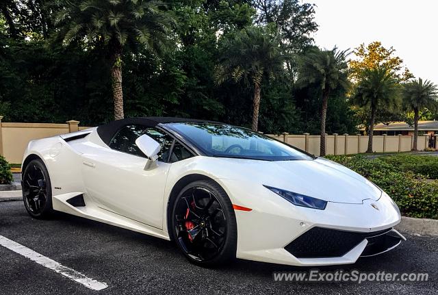 Lamborghini Huracan spotted in Jacksonville, Florida