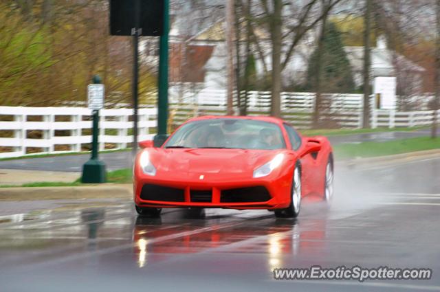 Ferrari 488 GTB spotted in Columbus, Ohio