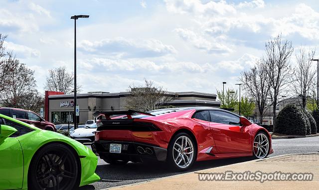 Lamborghini Huracan spotted in Charlotte, North Carolina