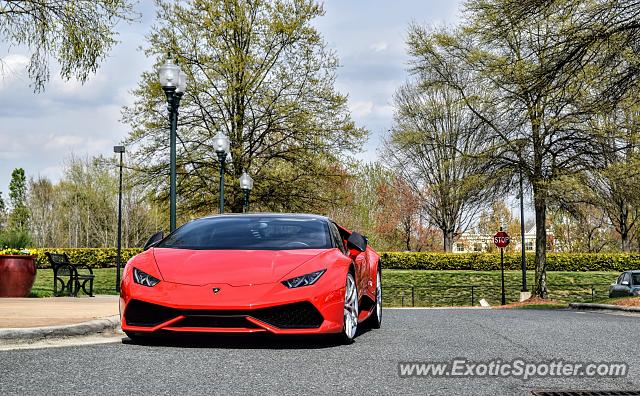 Lamborghini Huracan spotted in Charlotte, North Carolina