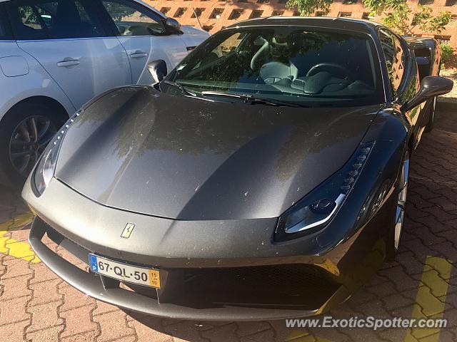 Ferrari 488 GTB spotted in Almansil, Portugal