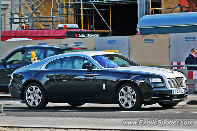 Rolls-Royce Wraith spotted in Berlin, Germany