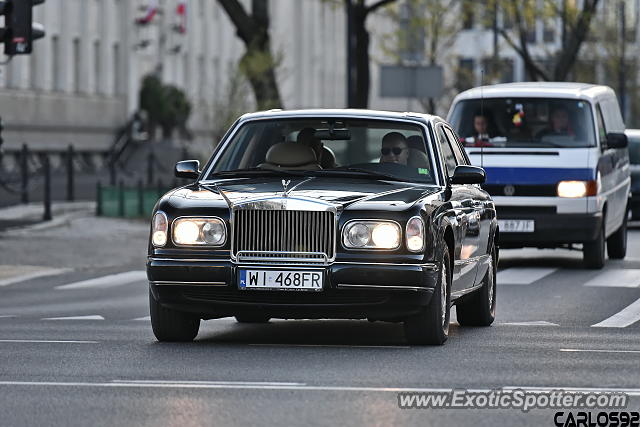 Rolls-Royce Silver Seraph spotted in Warsaw, Poland