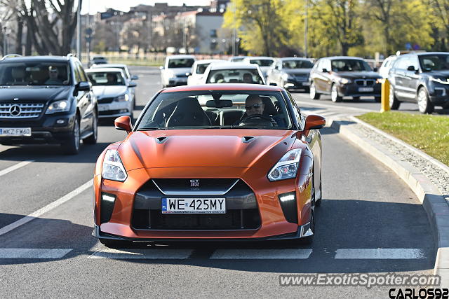 Nissan GT-R spotted in Warsaw, Poland