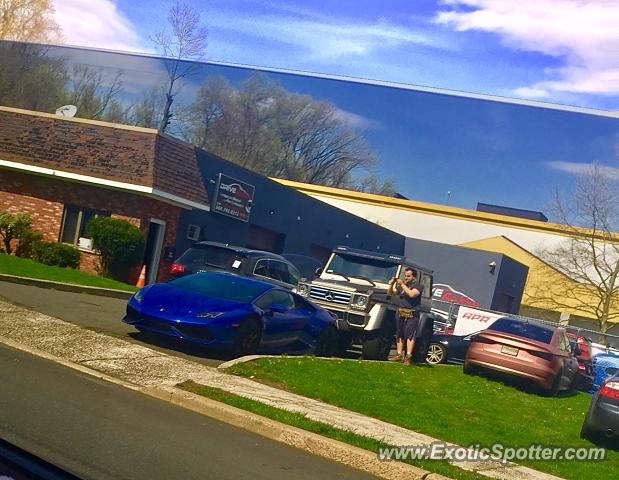 Lamborghini Huracan spotted in Mountainside, New Jersey