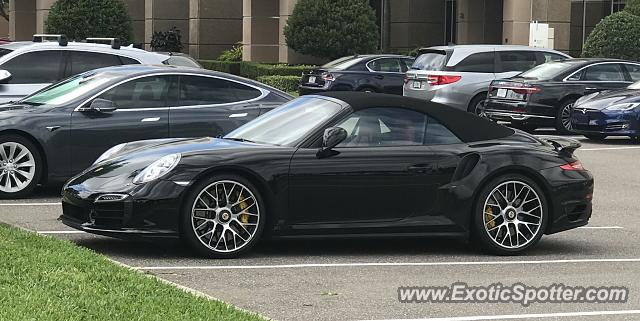 Porsche 911 Turbo spotted in Veira, Florida